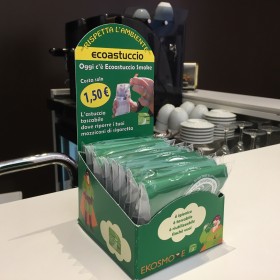 Bianco-Verde CONF.100 PZ con Dispenser Omaggio